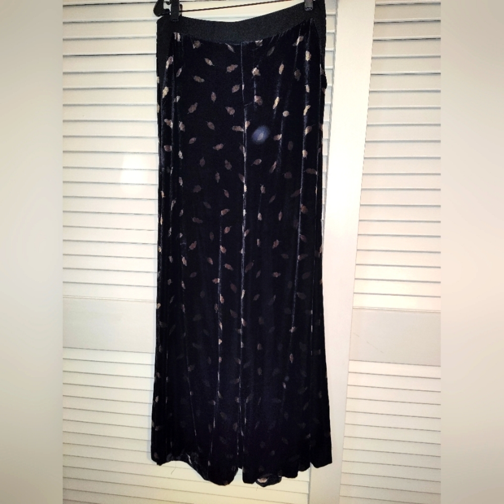 Elevenses Black and Brown Wide Leg Pants